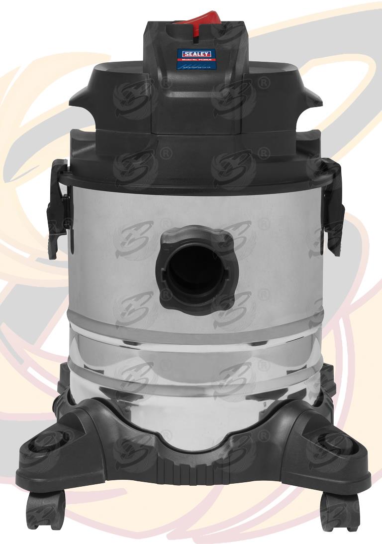 SEALEY WET AND DRY VACUUM CLEANER 20L 1000W / 240V WATER DIRT CARPET WASHER