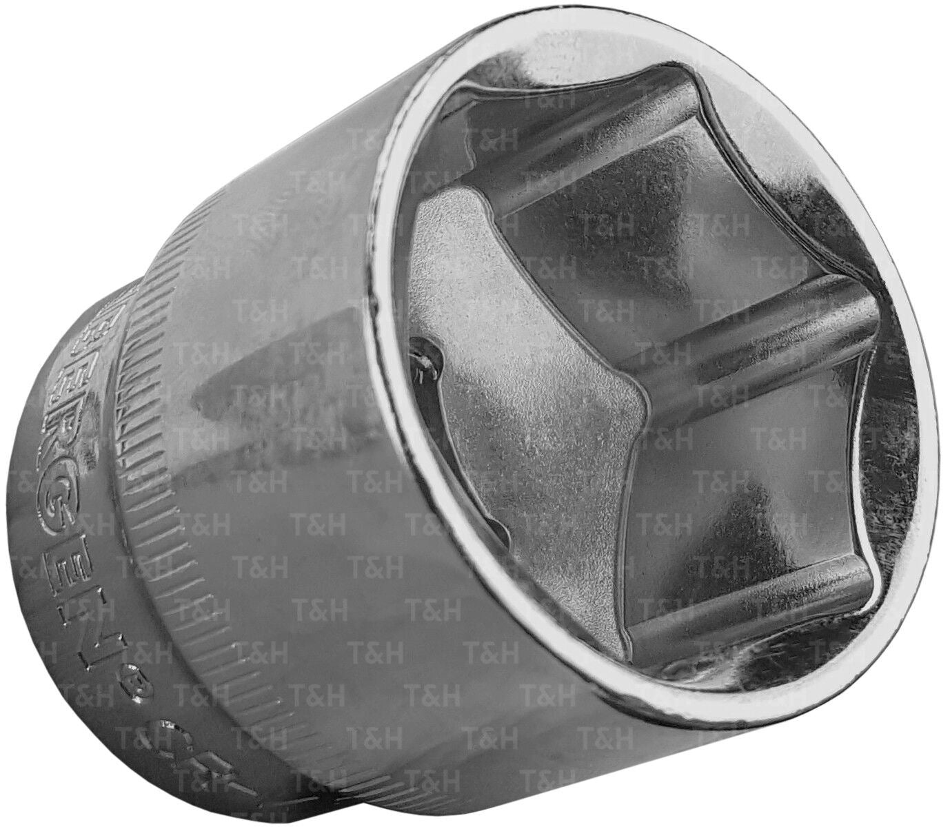 US Pro 17 Piece 1/2" Drive 6 Point Shallow Sockets 10mm - 30mm 1394