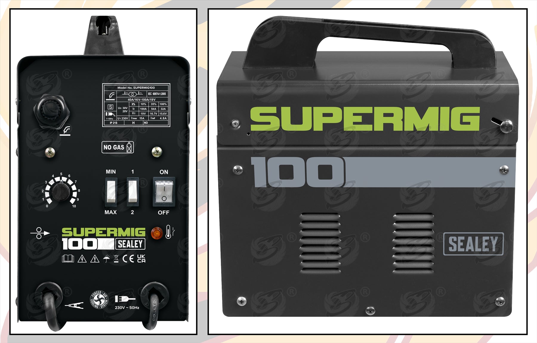 SEALEY MIG WELDER 100A 240V HIGH OUTPUT WELDER