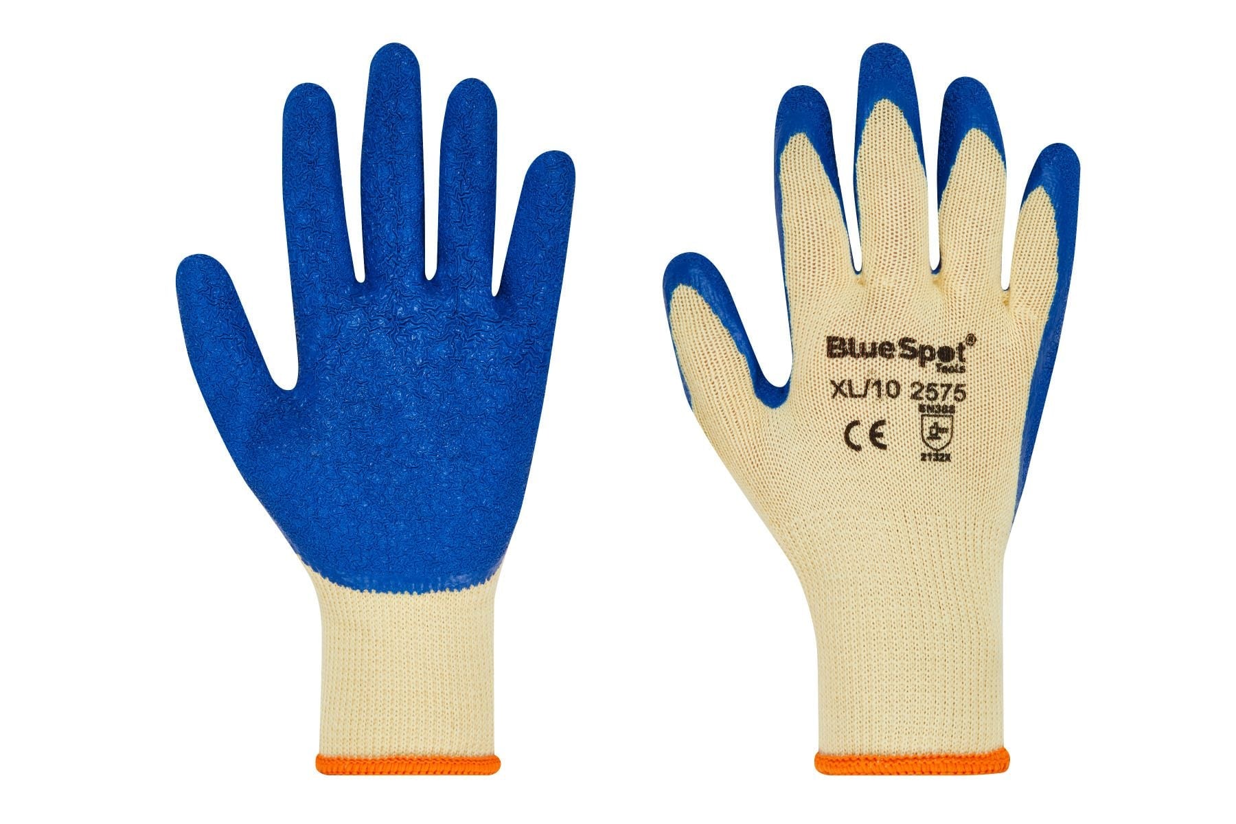BlueSpot Latex Grip Gloves ( X Large ) 23004