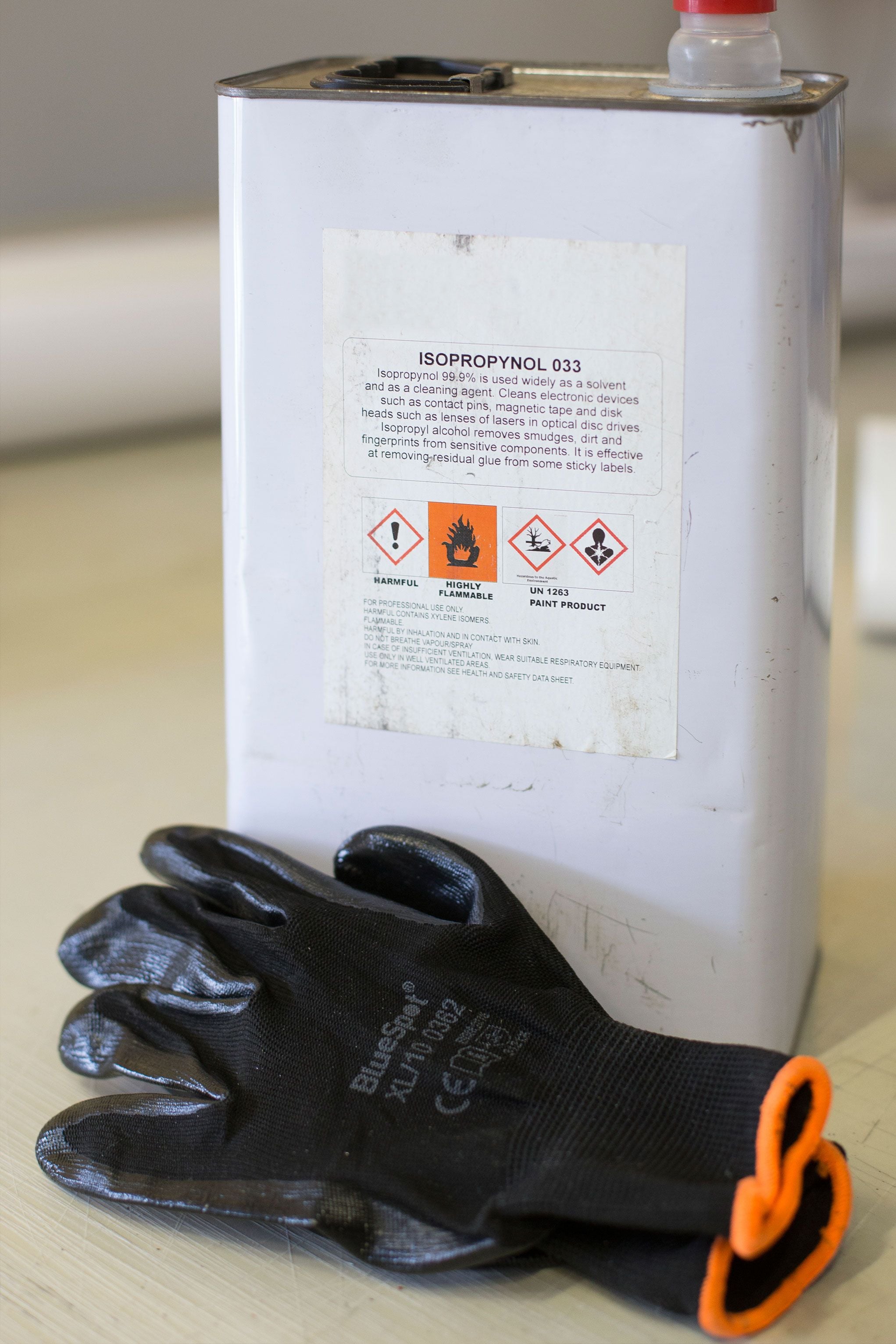 BlueSpot Nitrile Grip Gloves ( X Large ) 23012