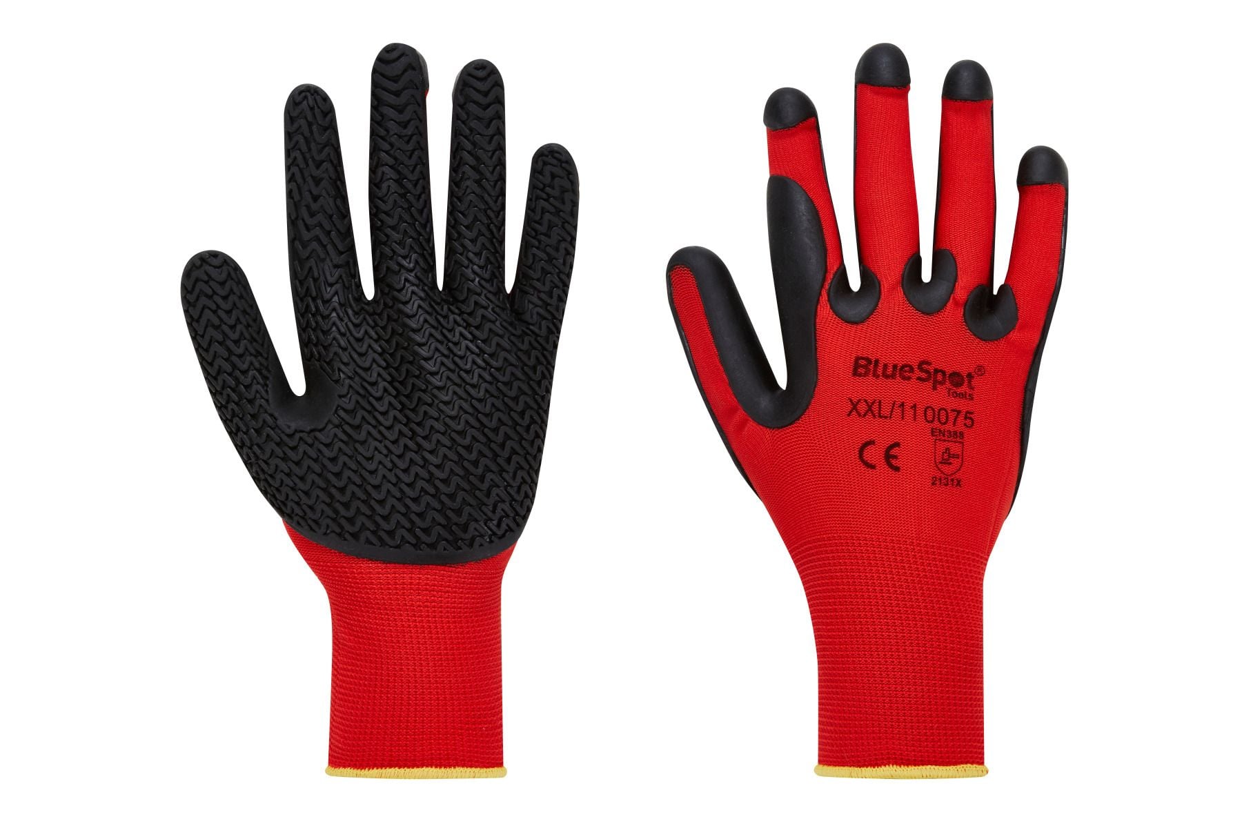 BlueSpot Ultimate Rubber Grip Gloves ( XX Large ) 23064