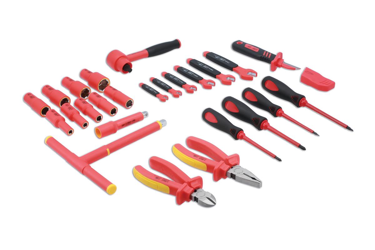 Laser 25 Piece 3/8" Drive VDE Insulated Tool Kit 6150