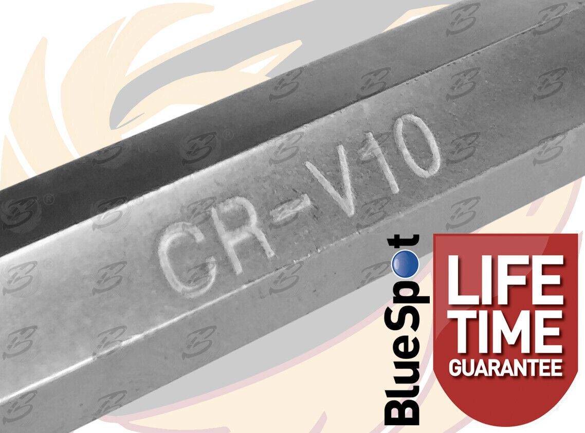 BlueSpot 10 Piece T Handle Ball Ended Hex Key Set H2 - H10 ( 12186 (HEX) )