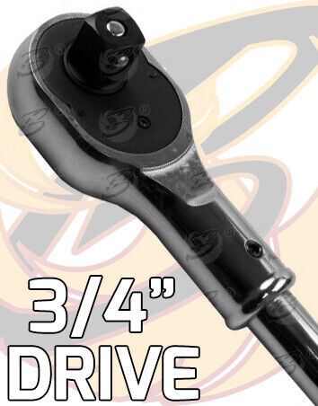 US Pro 3/4" Drive 24 Tooth 1000mm Long Ratchet Handle 4159