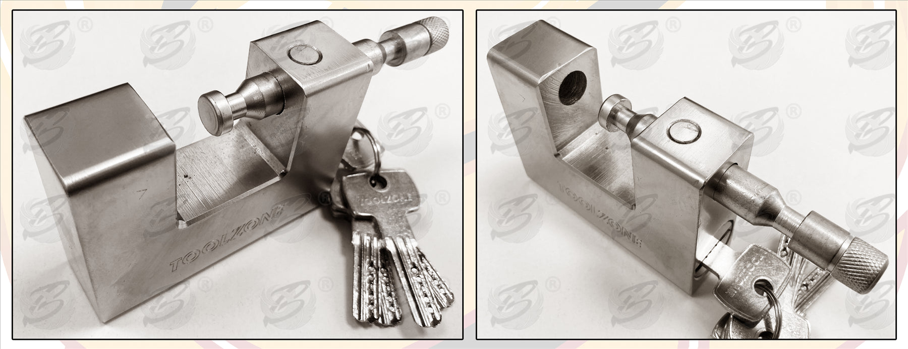TOOLZONE 95MM SHUTTER "C" TYPE / CONTAINER PADLOCK