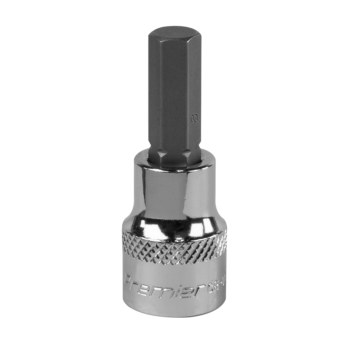 Sealey H8 3/8" Drive Hex Bit Socket ( Single ) With A Manufacturers LifeTime Guarantee SBH011