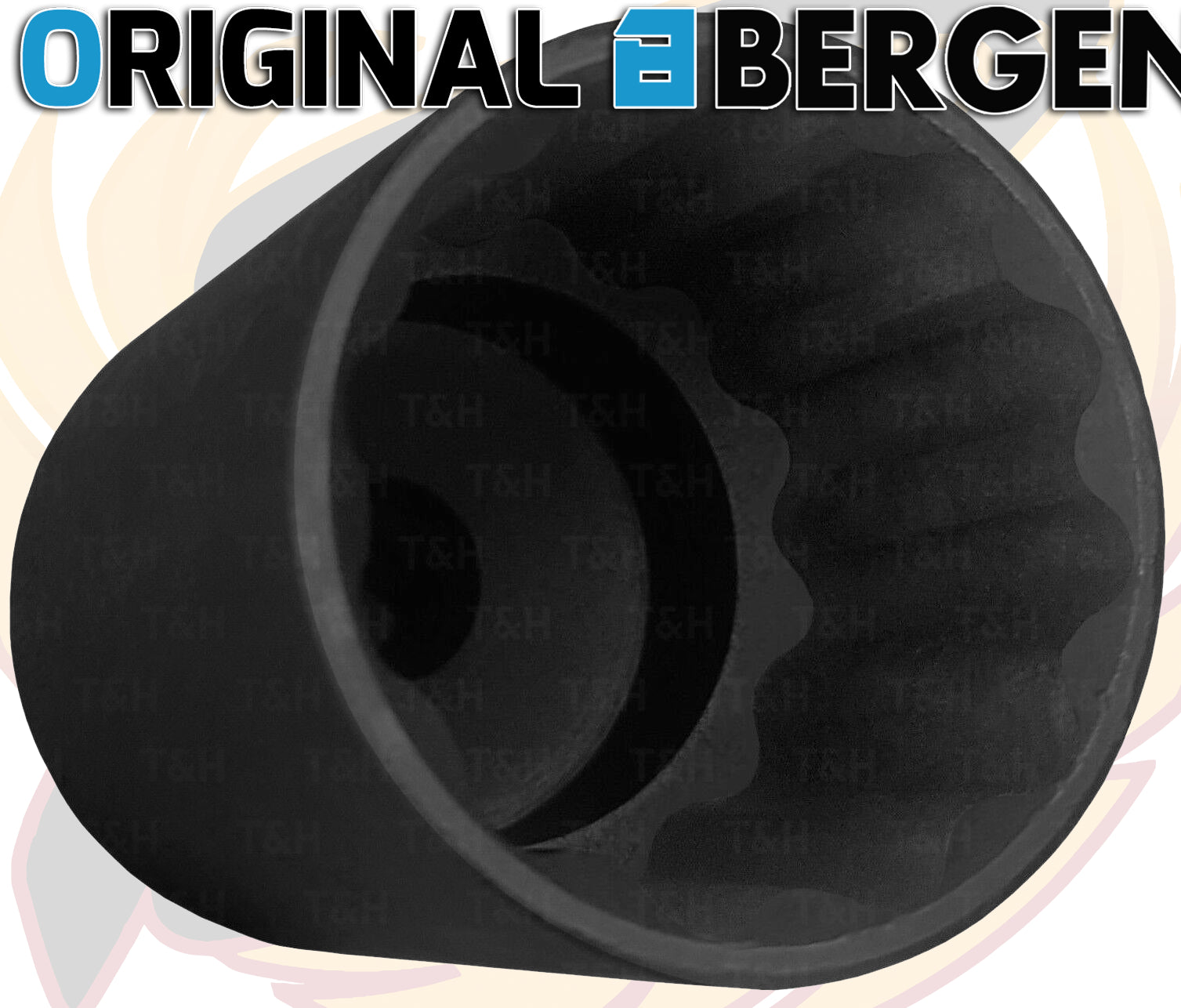 BERGEN 13PCS 1/2" DRIVE 12 POINT DEEP IMPACT SOCKETS 13MM - 32MM