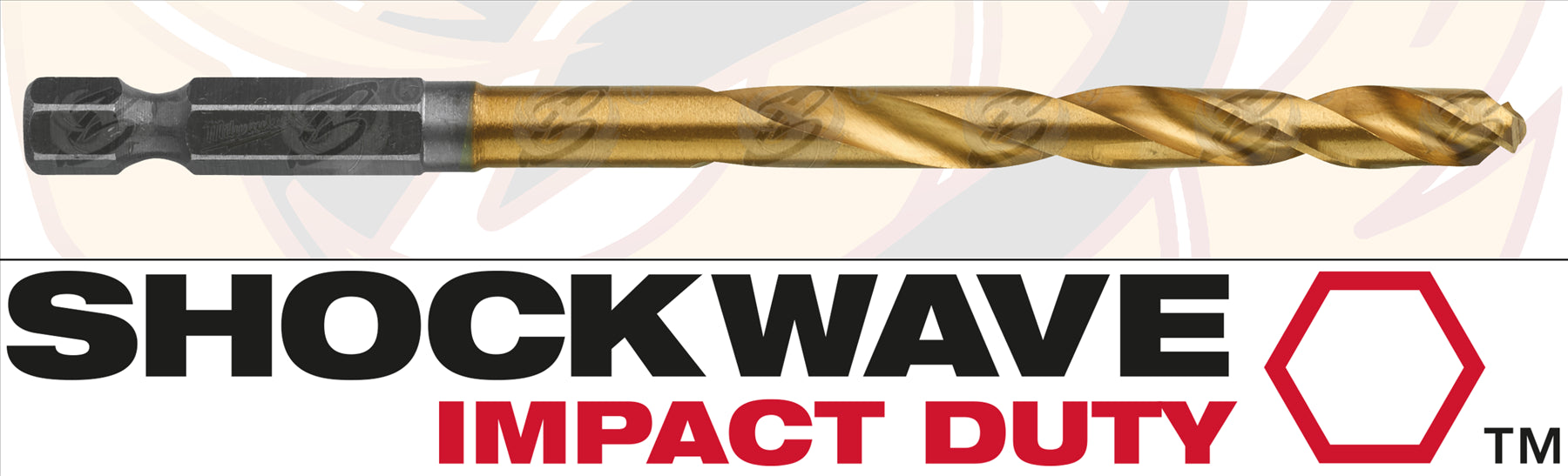 MILWAUKEE 6MM HSS TITANIUM METAL RED HEX DRILL BIT