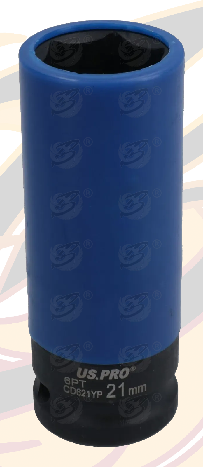 US Pro 21mm 1/2" Drive 6 Point Deep Impact Alloy Wheel Nut Socket ( 3760 )