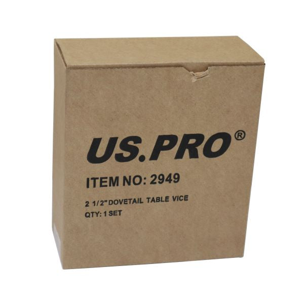 US Pro 2 1/2" Dovetail Table Vice 2949
