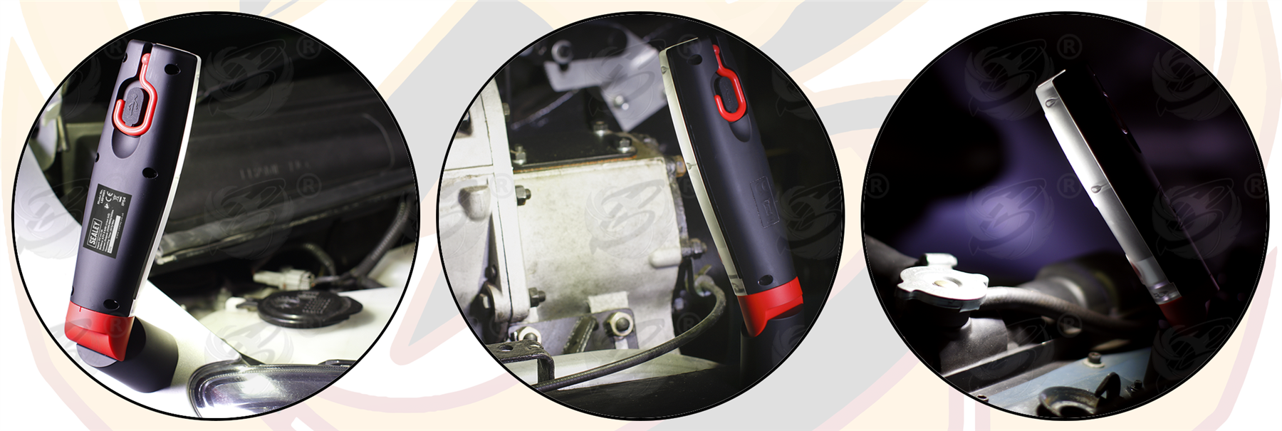Sealey Rechargeable Cob Led Li - Ion Work Light ( 2000Lm ) ( LED2001 )