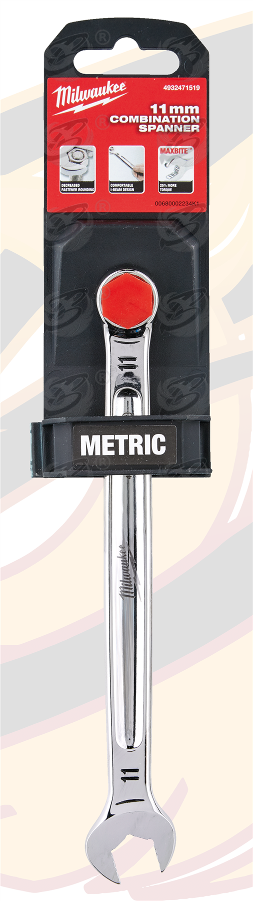 Milwaukee 11mm Maxbite Combination Spanner ( Single ) ( 4932471519 )