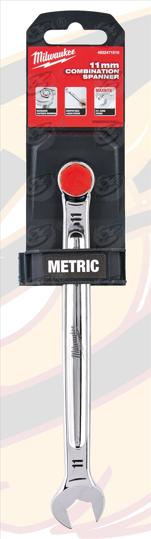 MILWAUKEE 11MM MAXBITE COMBINATION SPANNER