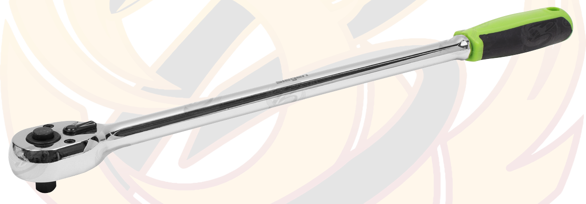 Siegen 1/4" Drive 72 Tooth Extra Long Ratchet Handle S01256