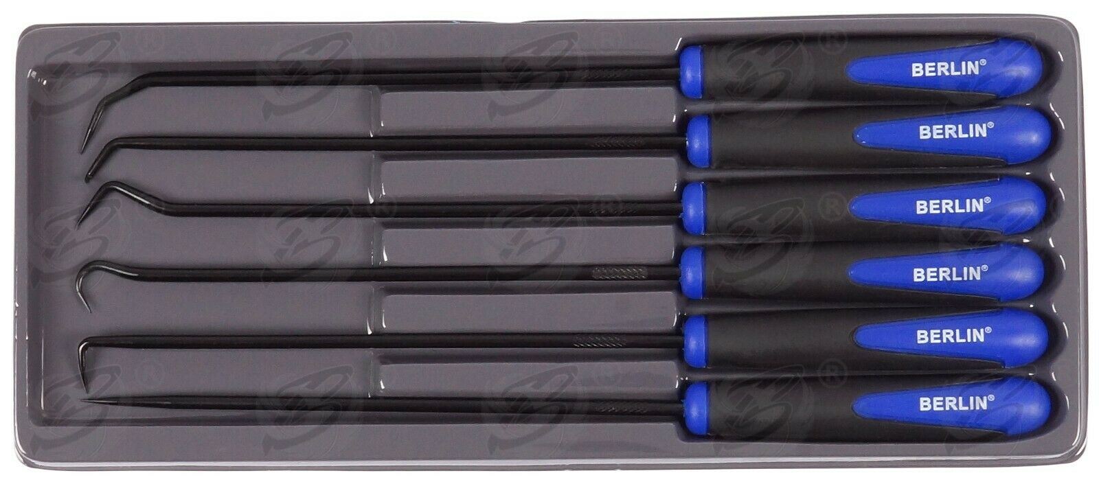 BERLIN 6PCS LONG REACH HOOK & PICK SET