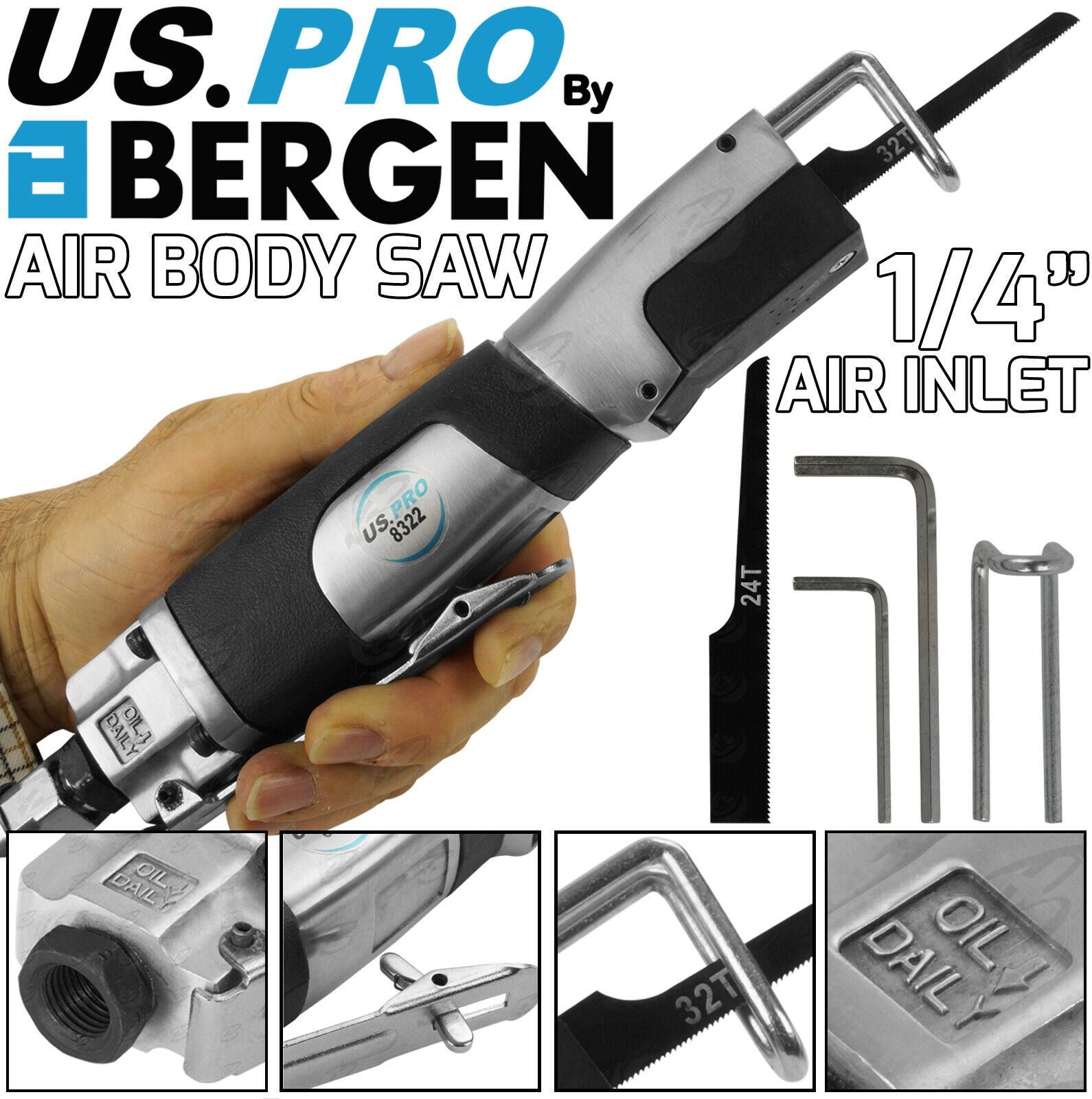 US PRO RECIPROCATING AIR BODY SAW