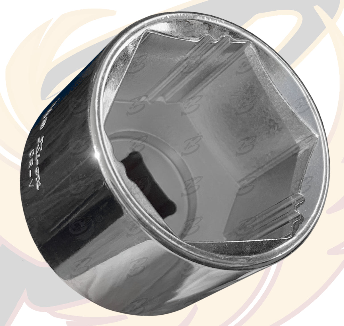 BERGEN 17PCS 3/8" DRIVE 6 POINT SHALLOW Xi - ION SOCKETS 6MM - 22MM