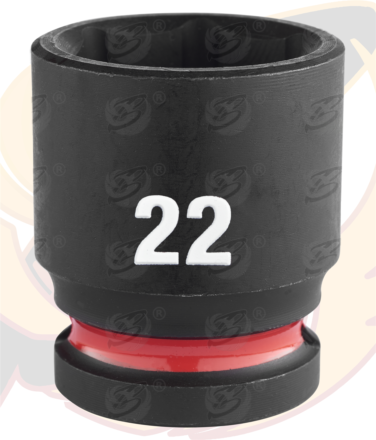 Milwaukee 22mm 1/2" Drive 6 Point Shallow Impact Socket ( Single ) ( 4932480316 )