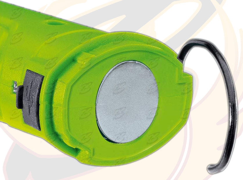 DRAPER RECHARGEABLE LI - ION COB SMD SLIMLINE INSPECTION TORCH ( GREEN )