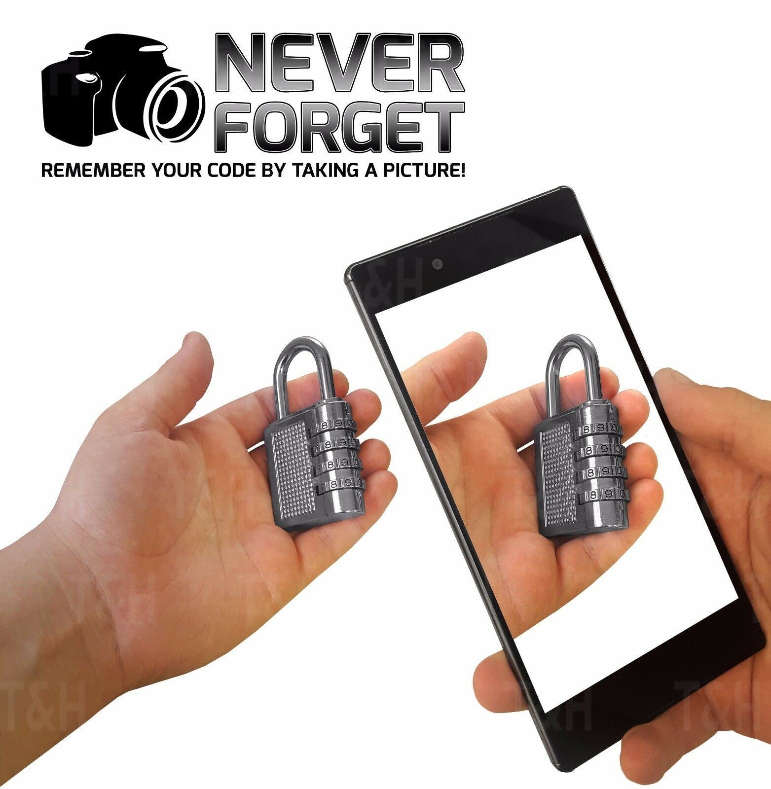 BLUESPOT 40MM COMBINATION PADLOCK