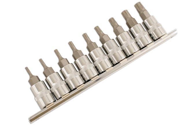 Laser 9 Piece 3/8" Drive Torx Plus Bit Sockets 5213
