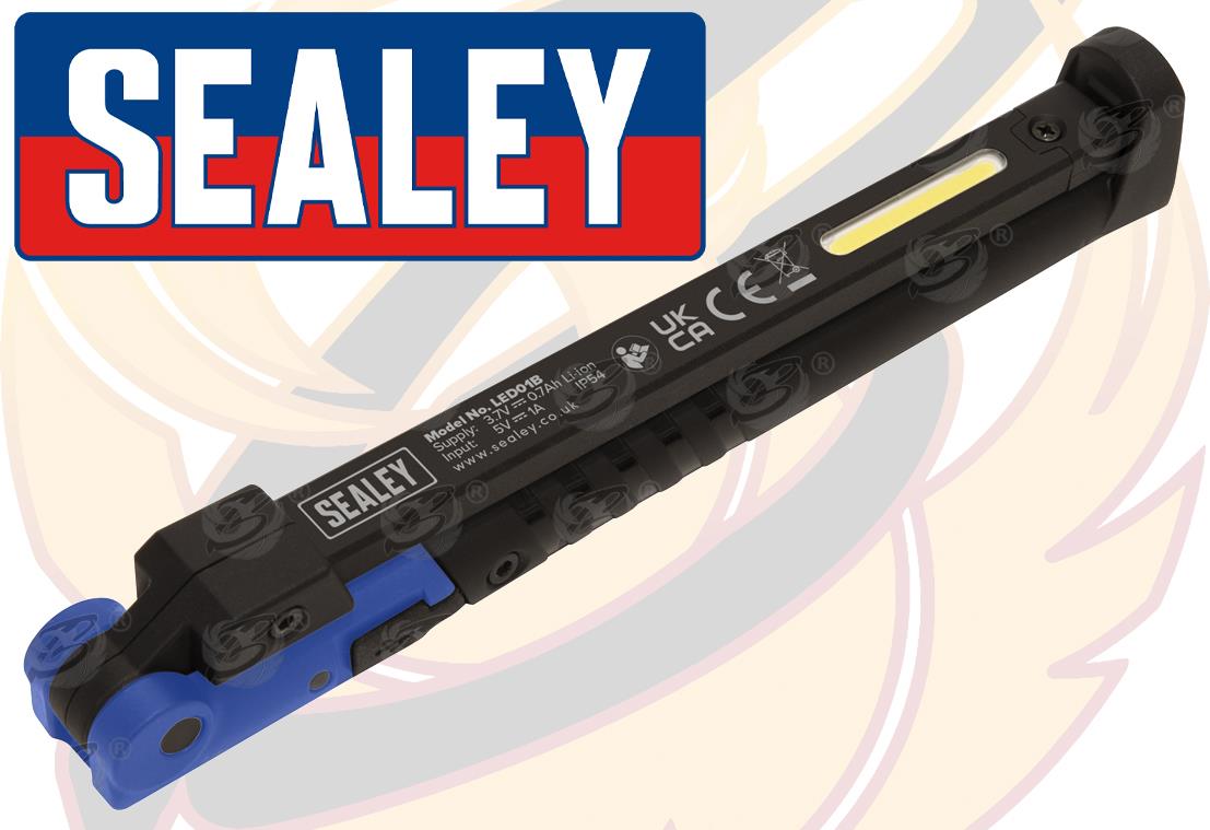SEALEY RECHARGEABLE SMD LED LI - ION WORK LIGHT ( BLUE )