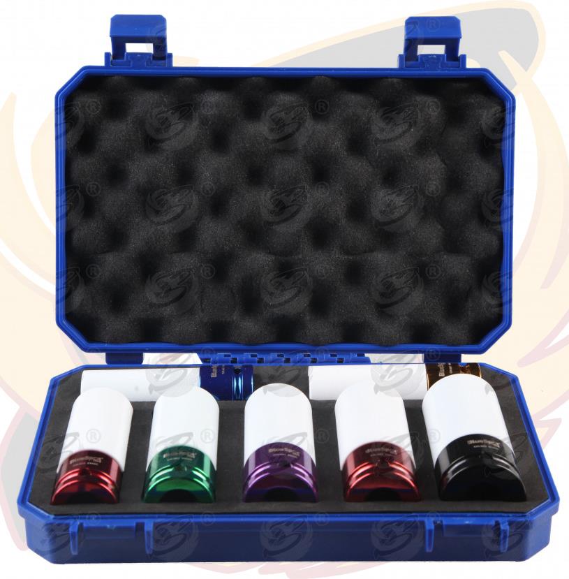 BLUESPOT 7PCS 1/2" DRIVE 6 POINT ALLOY WHEEL NUT SOCKETS 17MM - 27MM