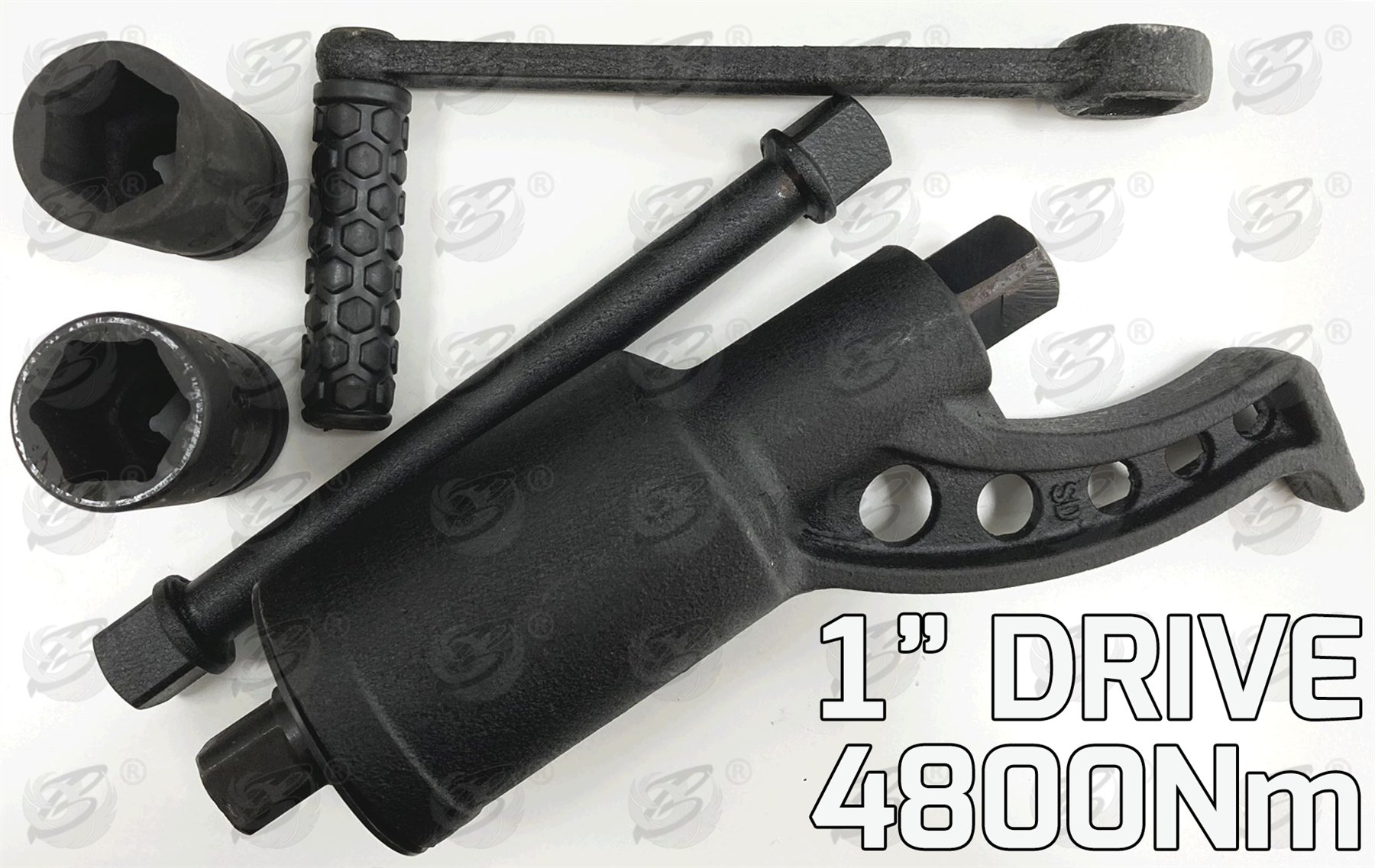 Toolzone 1" Drive Torque Multiplier 1:68 Ratio Up To 4800Nm ( 32mm & 33mm Socket Included ) ( AU063 )