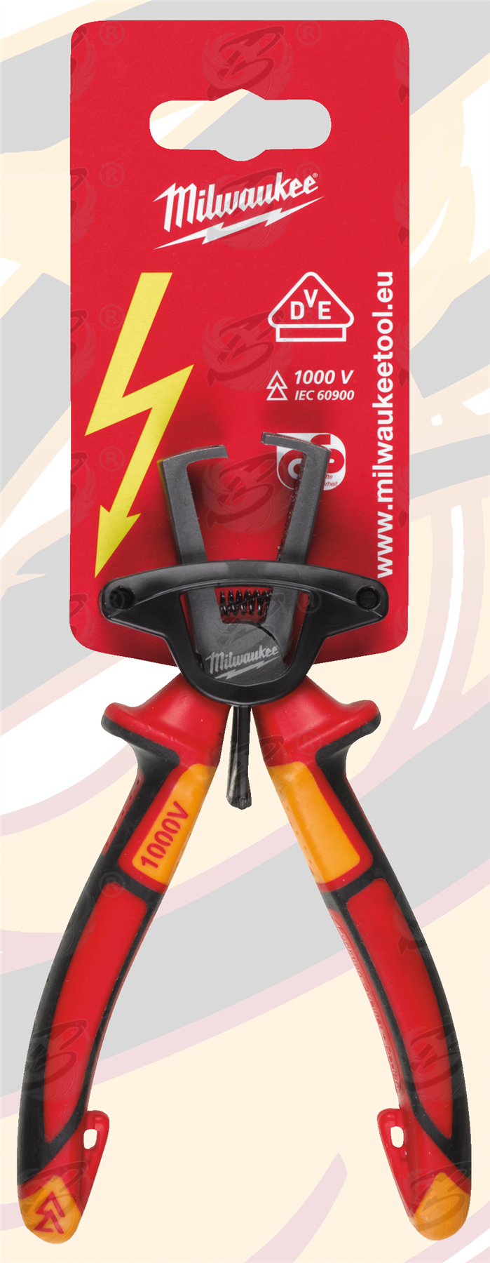 Milwaukee 1000V VDE Wire Stripping Pliers 160mm ( 4932464573 )