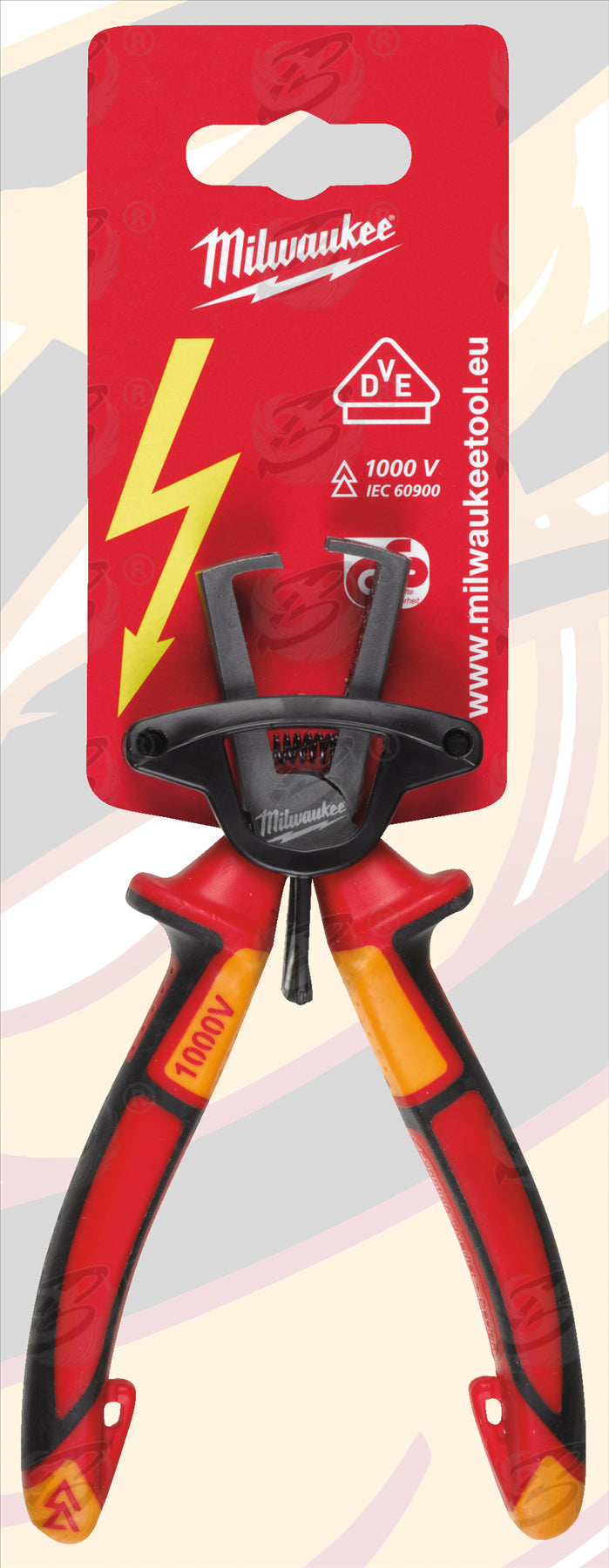 MILWAUKEE 1000V VDE WIRE STRIPPING PLIERS 160MM