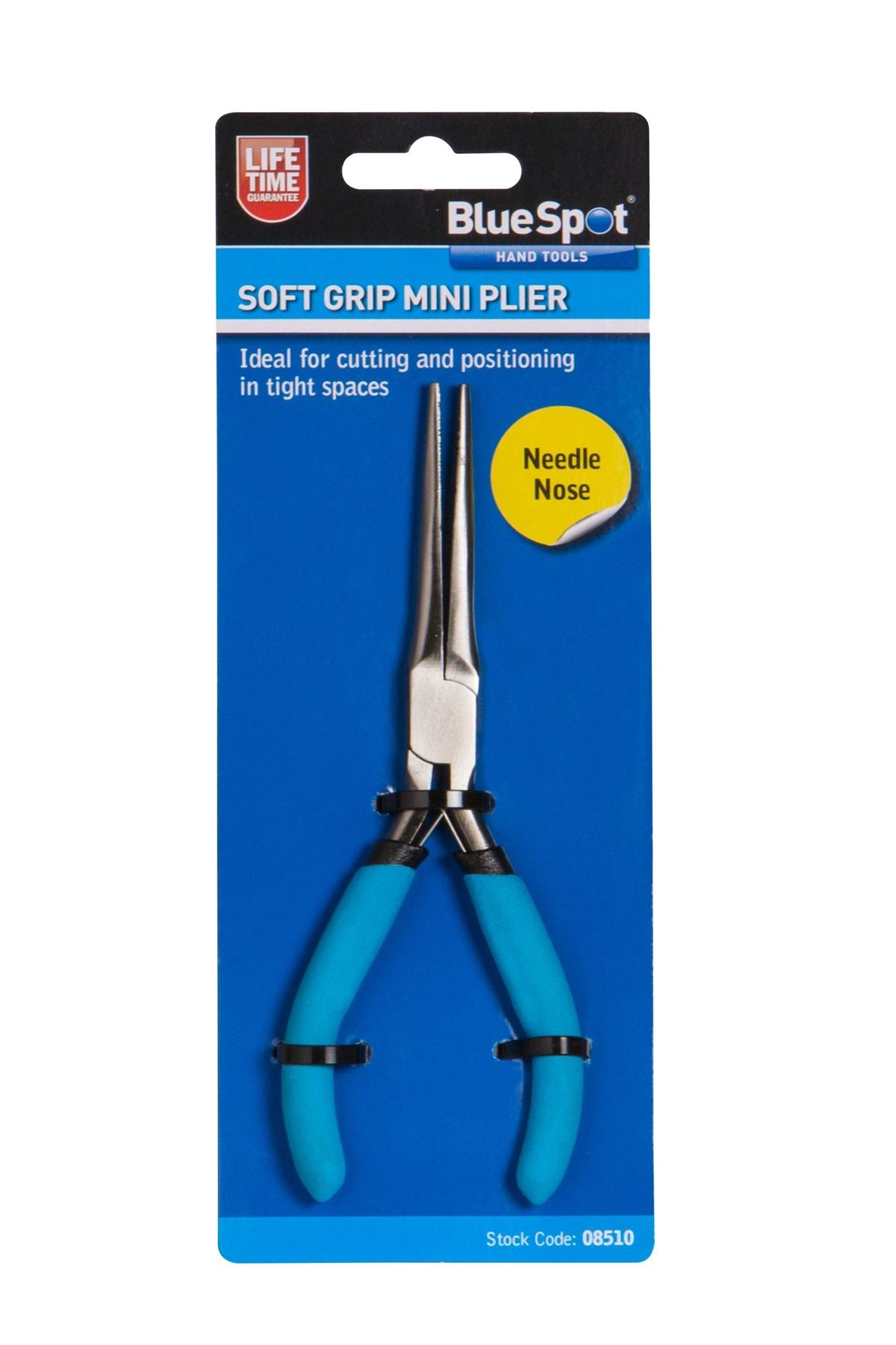 BlueSpot Soft Grip Mini Needle Nose Plier ( 08510 )