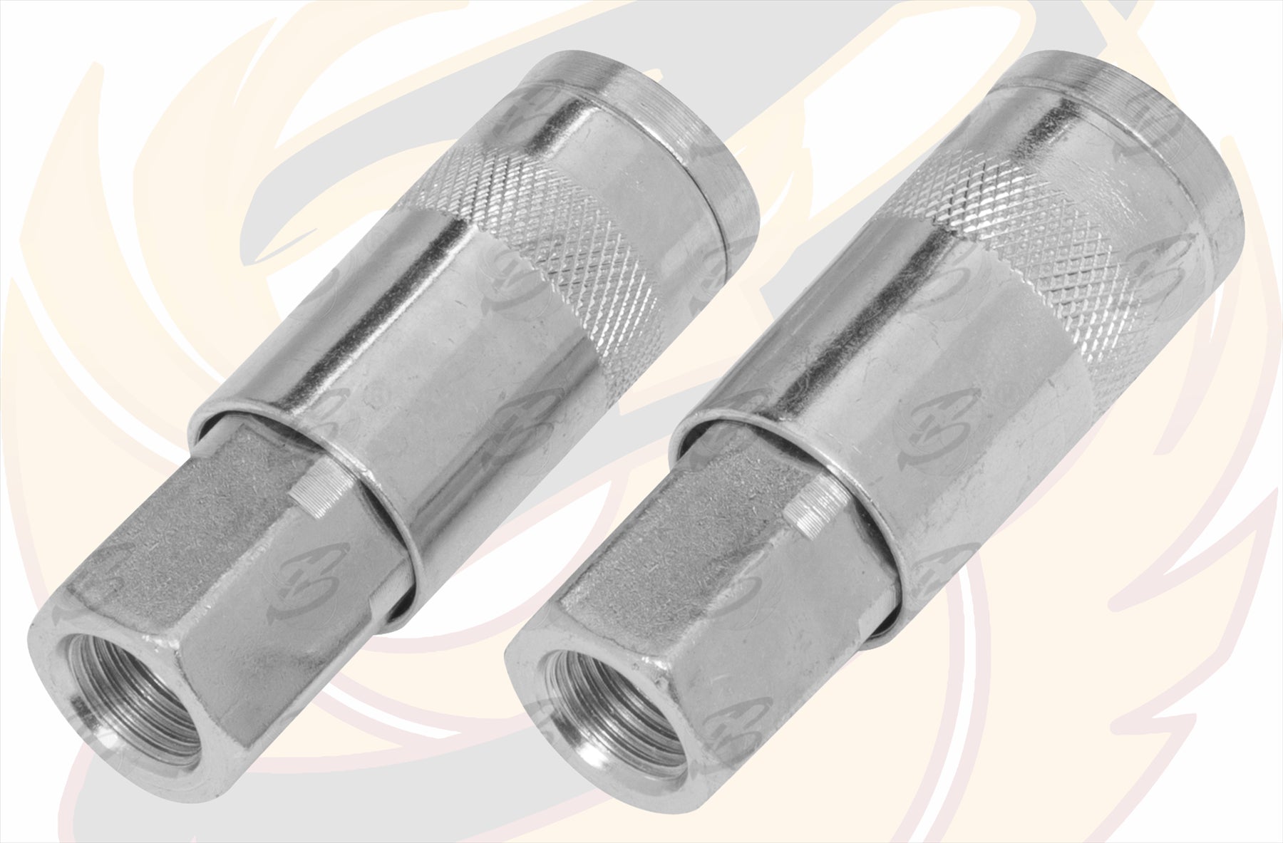 BLUESPOT 2PCS 1/4" BSP FEMALE ( PCL TYPE ) AIR COUPLINGS