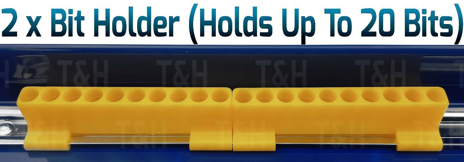 US PRO 110 CLIP & BIT 1/4" & 3/8" & 1/2" DRIVE SOCKET RAILS