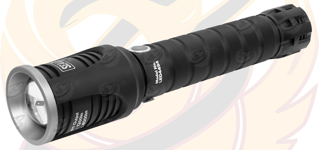 Sealey Rechargeable Li - Ion Smd Led Torch 60W 1200Lm - 4000Lm ( LED4494 )