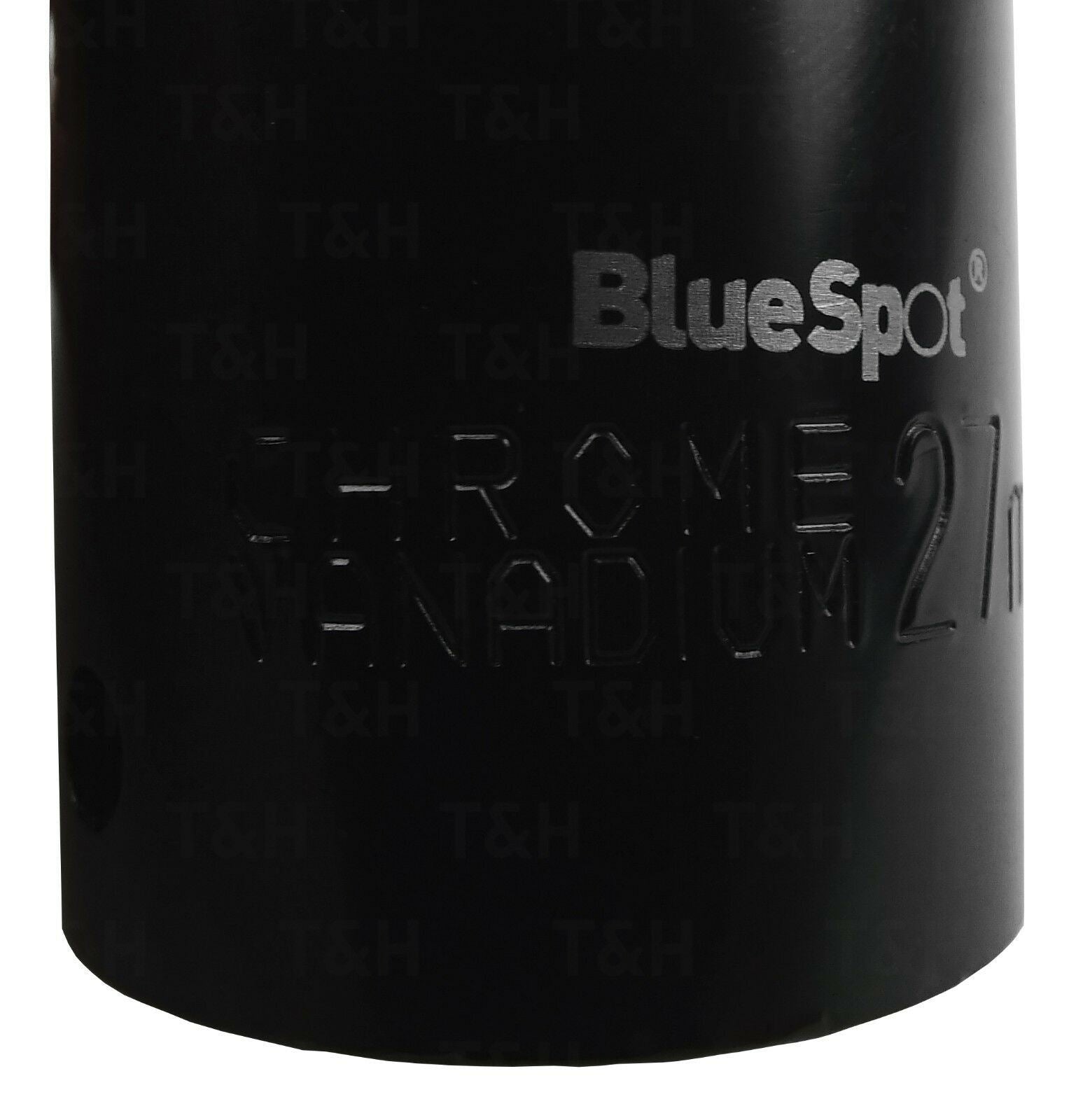 BLUESPOT 10PCS 1/2" DRIVE 6 POINT SHALLOW IMPACT SOCKETS 9MM - 27MM