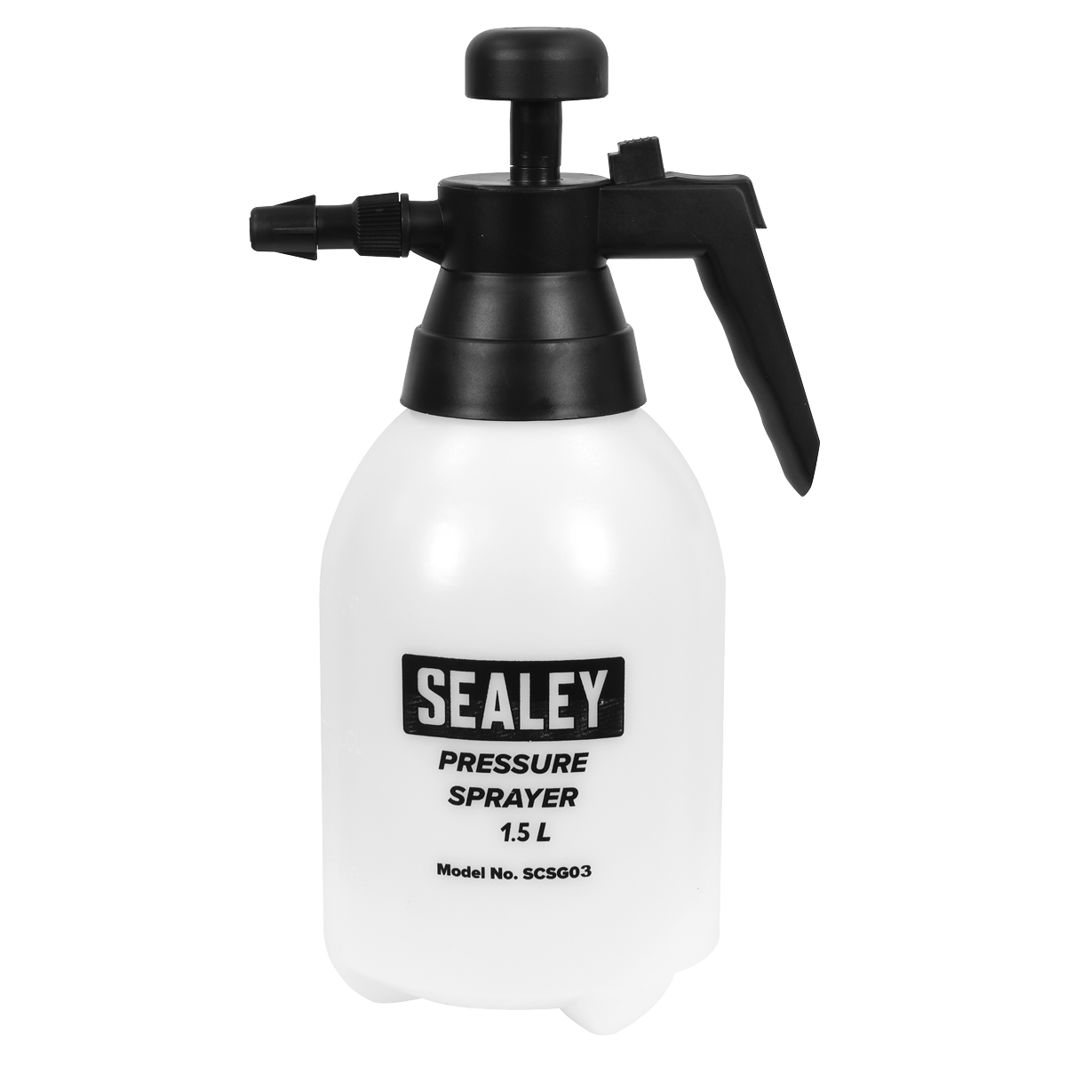 Sealey 1.5 Litre Pressure Sprayer with Viton Seals For Brake Cleaner, Penetratiing Oils, Detergents Etc... SCSG03
