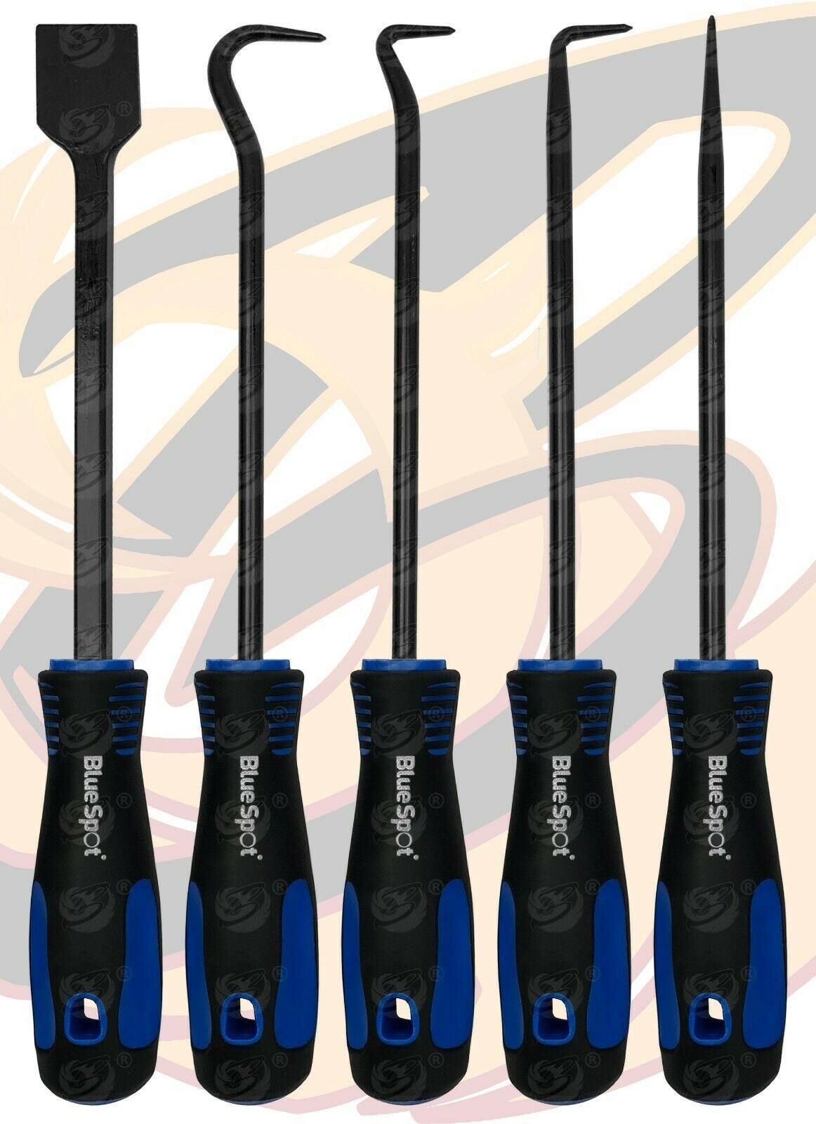 BLUESPOT 9PCS HOOK, PICK & SCRAPER SET