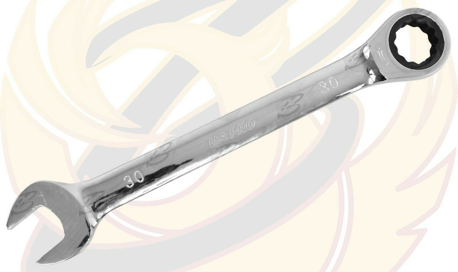 US PRO 30MM 72 TOOTH RATCHET SPANNER