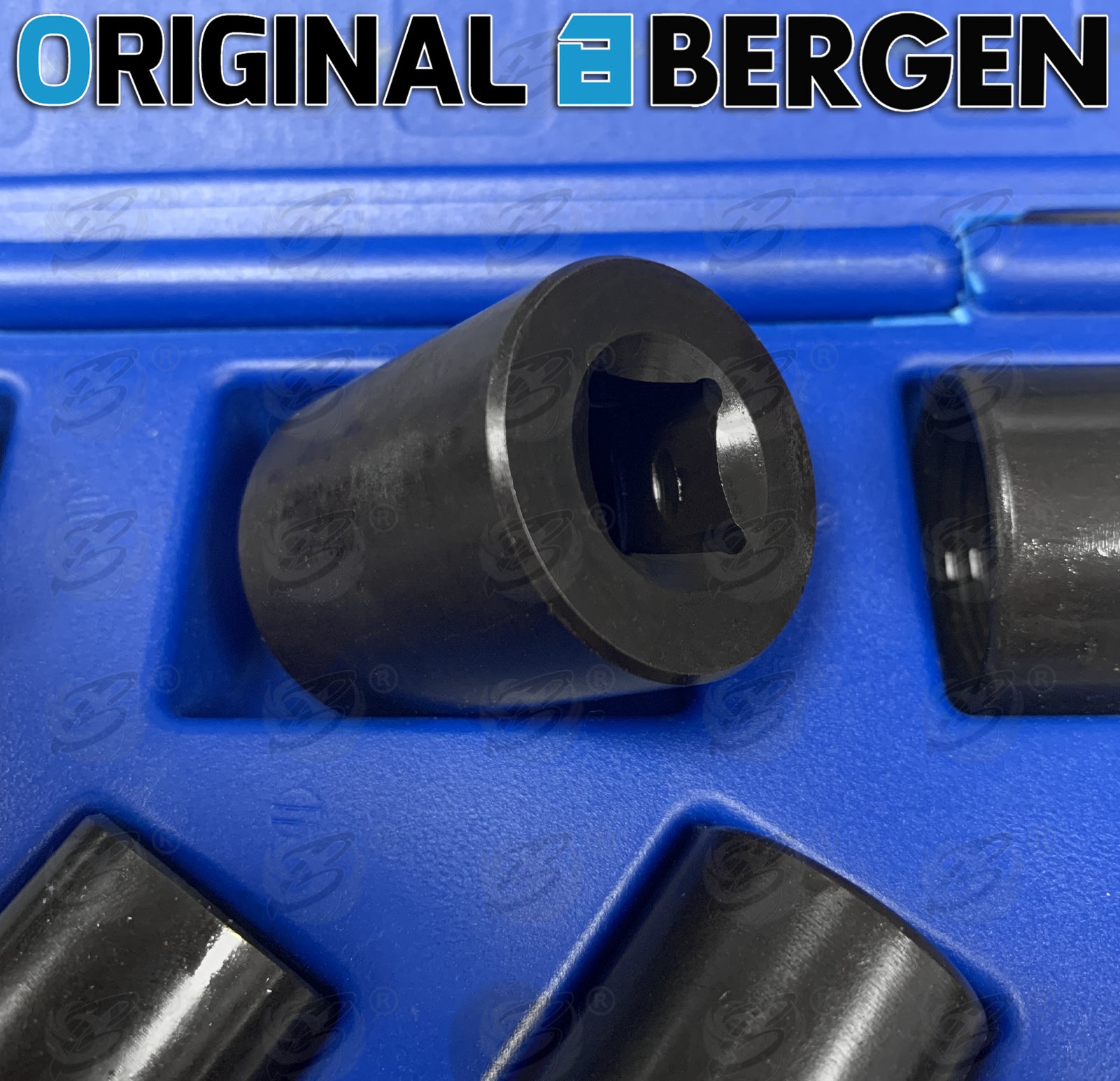 BERGEN 7PCS 1/2" DRIVE LOCKING WHEEL NUT TWIST SOCKETS ( 17MM - 26MM )