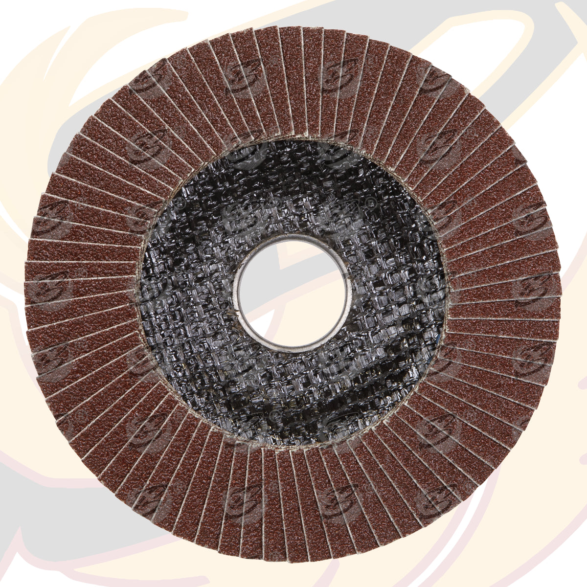 SEALEY 10PCS ASSORTED GRIT / FLAP DISC ( 40/60/80/120 GRIT )