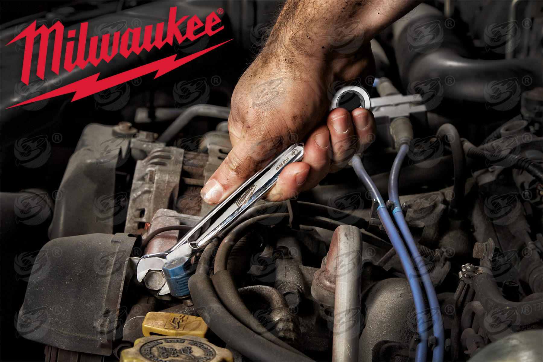 Milwaukee 22mm 144 Teeth Maxbite Ratchet Spanner ( 4932471515 )