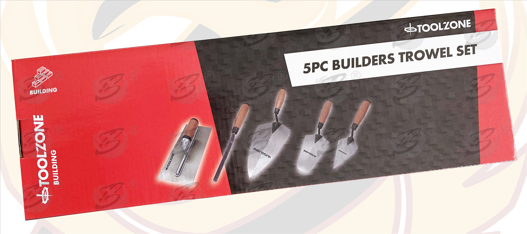 TOOLZONE 5PC BUILDERS TROWEL SET