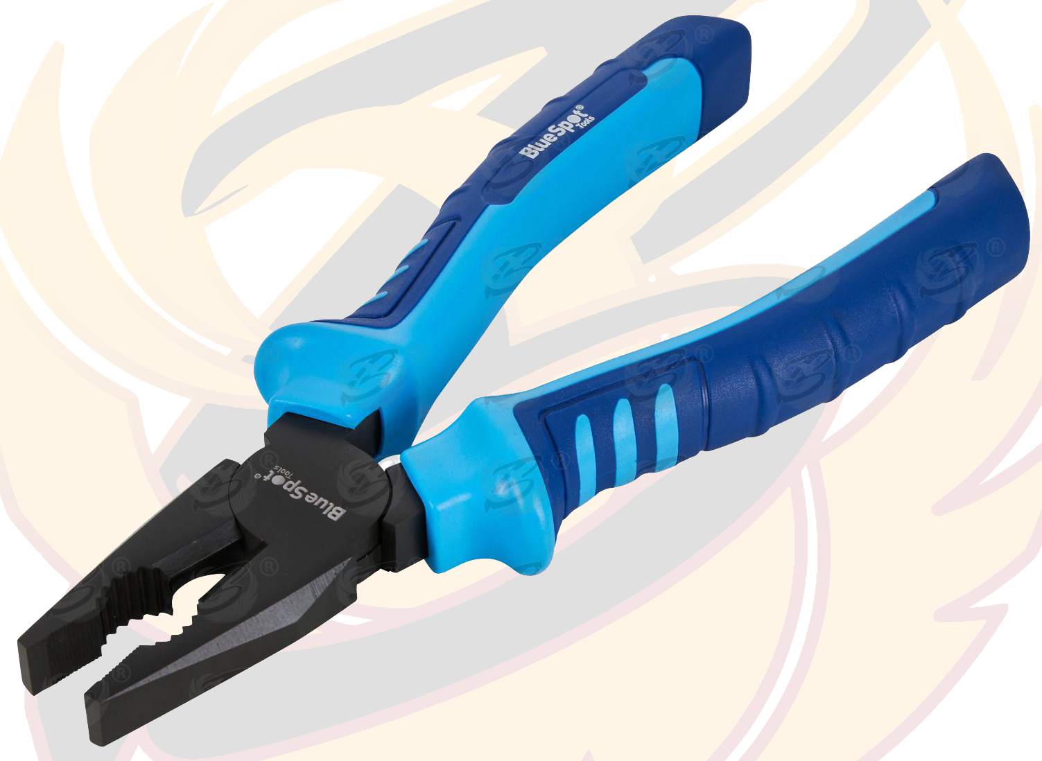 BLUESPOT HEAVY DUTY PLIER SET ( COMBI - CUTTERS - LONG NOSE )