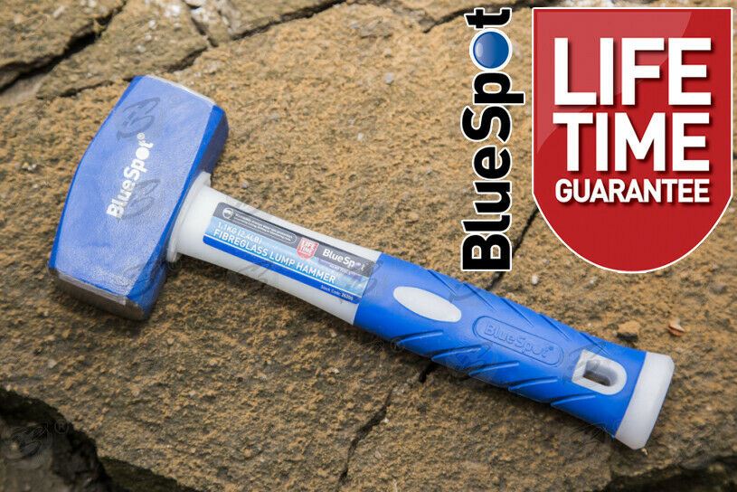 BLUESPOT 1.1KG FIBREGLASS BRICK LUMP HAMMER