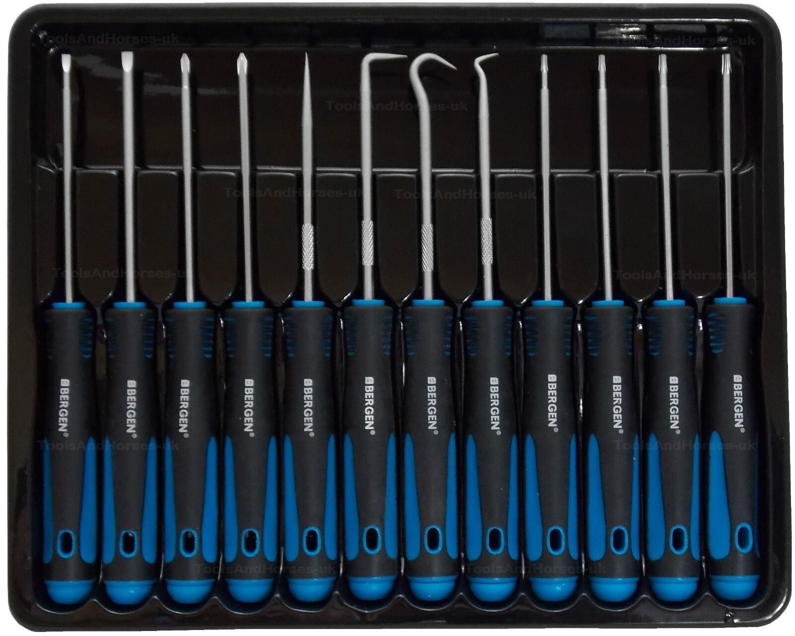 US Pro 12 Piece Precision Hook, Pick & Screwdriver Set 5033