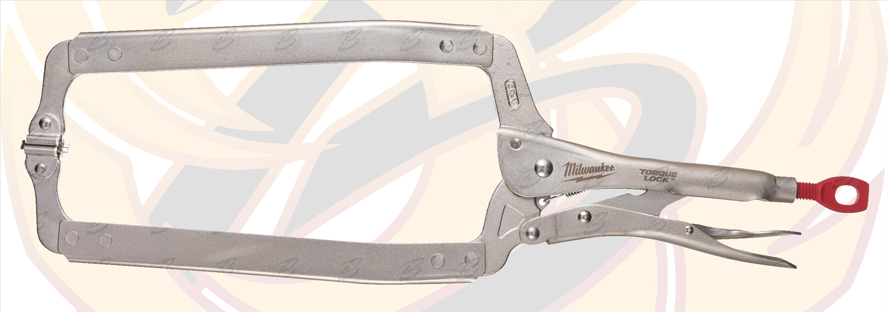 MILWAUKEE 18" DEEP REACH SWIVEL JAW TORQUE LOCK LOCKING PLIERS