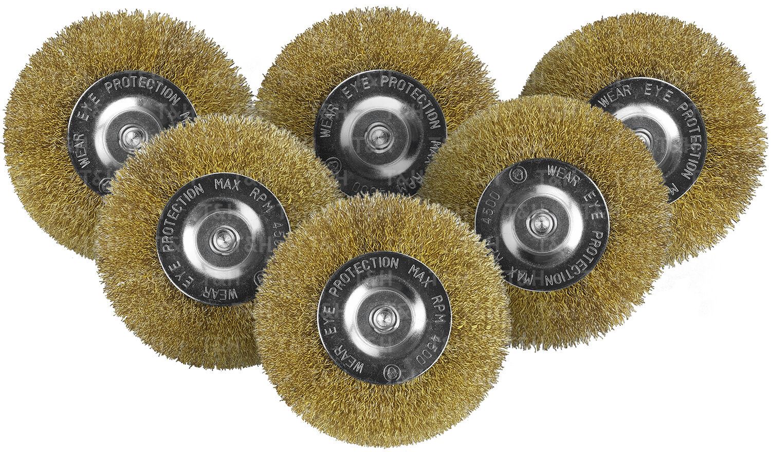 TOOLZONE 24PCS ASSORTED WIRE BRUSH SET