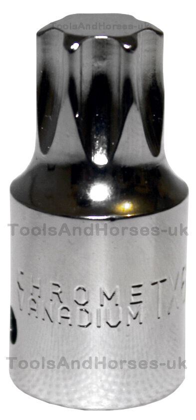 BLUESPOT 12PCS 1/4" & 3/8" DRIVE TORX BIT SOCKETS 10 - T60