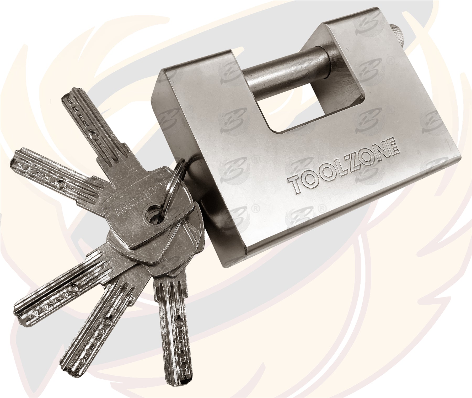 TOOLZONE 95MM SHUTTER "C" TYPE / CONTAINER PADLOCK